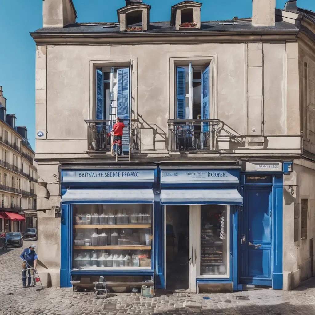Nettoyage store magasin
